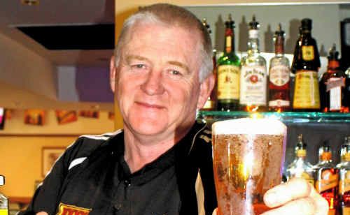 Horse and Jockey Hotel manager Gary Lawrence has taken a proactive step towards curbing pub violence by eliminating glass at peak times and hiring security. Horse and Jockey Hotel manager Gary Lawrence has taken a proactive step towards curbing pub violence by eliminating glass at peak times and hiring security.